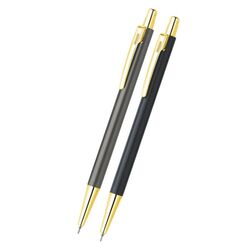 HAUSER Slender Gold Designer Metal Ball Pen